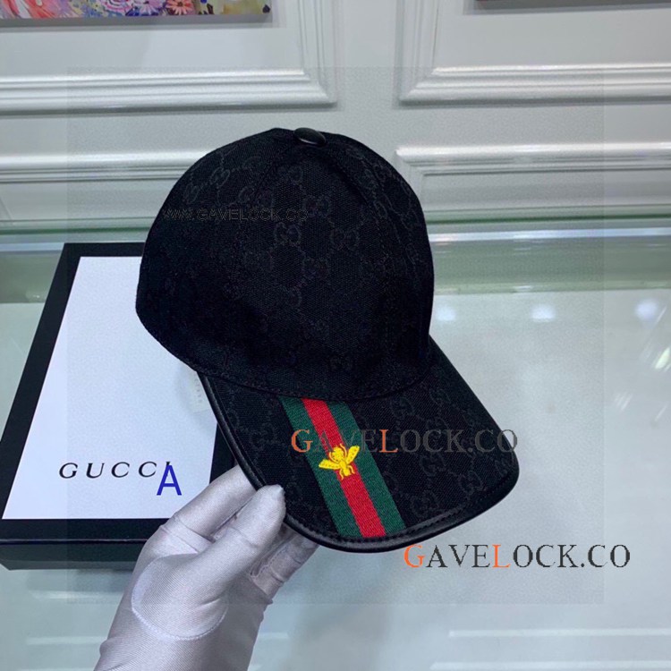 Bees x GG Canvas Baseball Cap Luxyry Hat